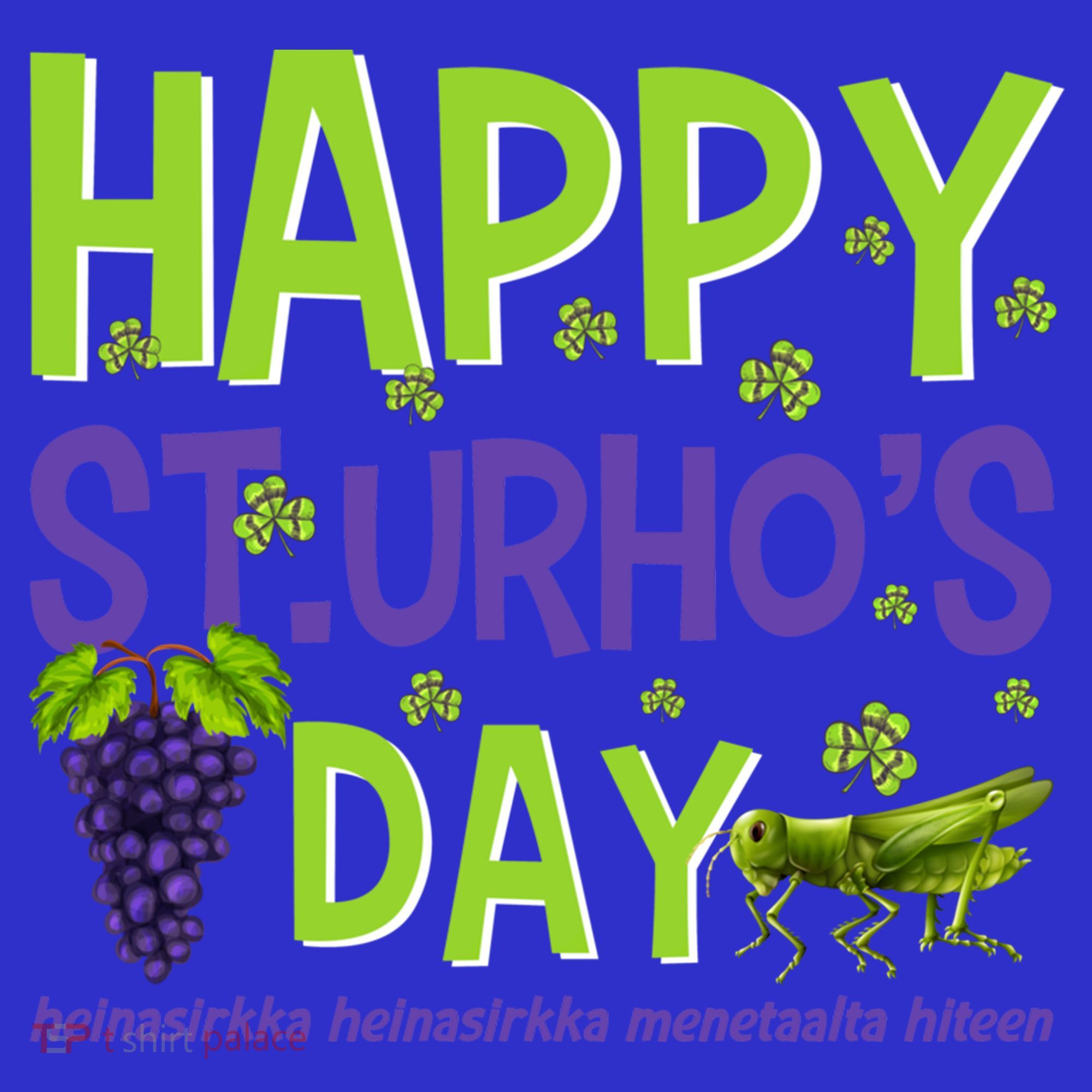 Happy St Urho's Day Funny Cool Gift Baby Bodysuit