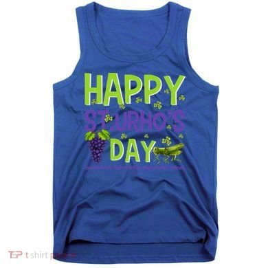 Happy St Urho's Day Funny Cool Gift Tank Top