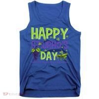 Happy St Urho's Day Funny Cool Gift Tank Top thumb 0