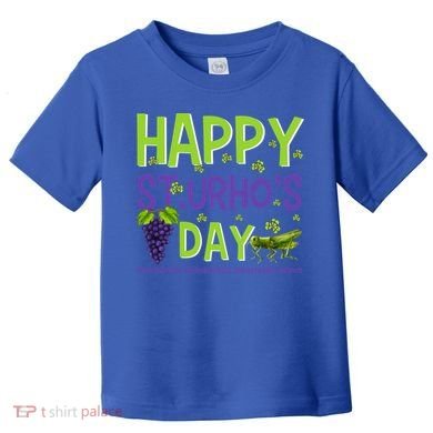 Happy St Urho's Day Funny Cool Gift Toddler T-Shirt