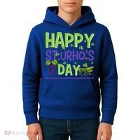 Happy St Urho's Day Funny Cool Gift Kids Hoodie thumb 4