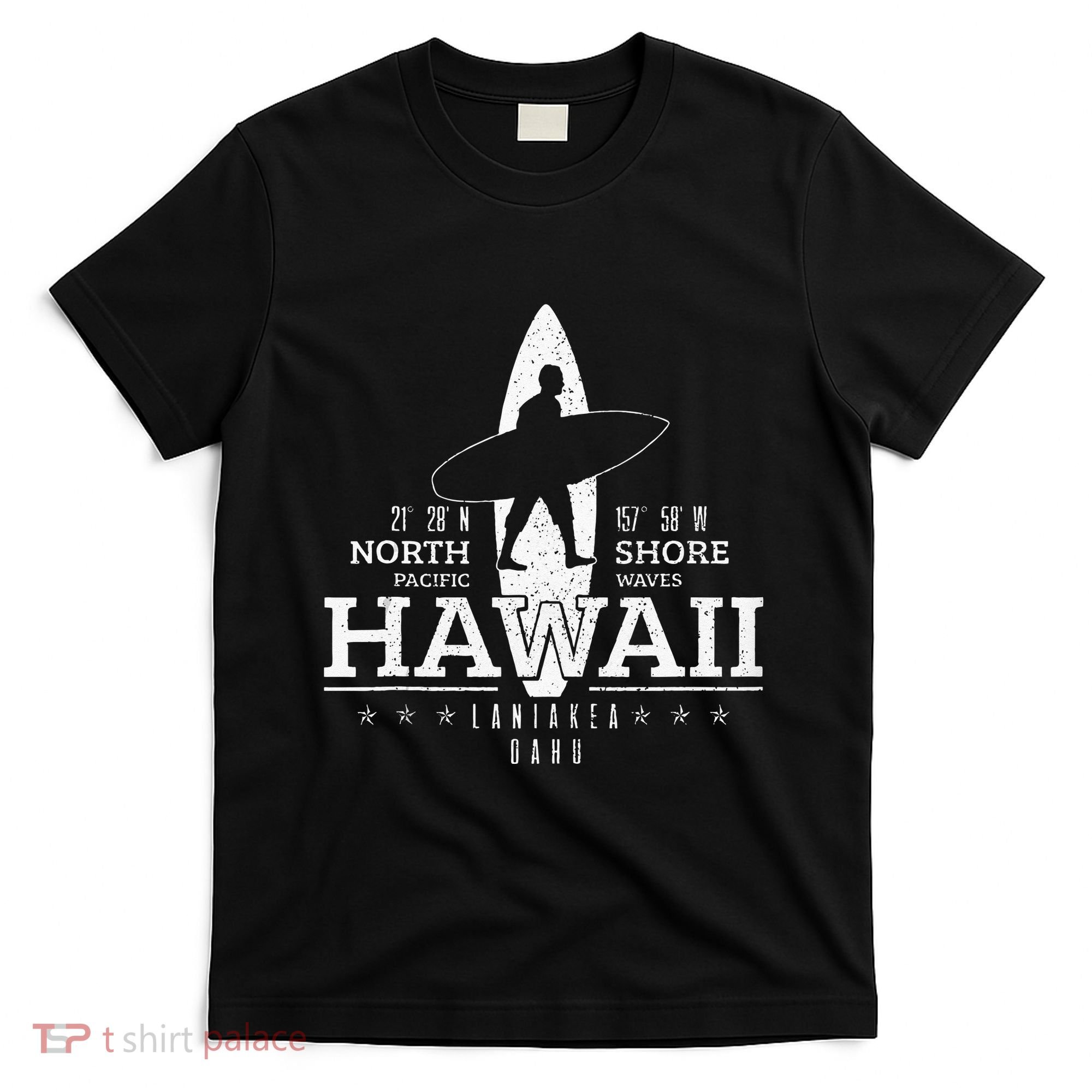 Hawaii Surfing Uaho Beach North Shore Surf Surfer Gift T-Shirt