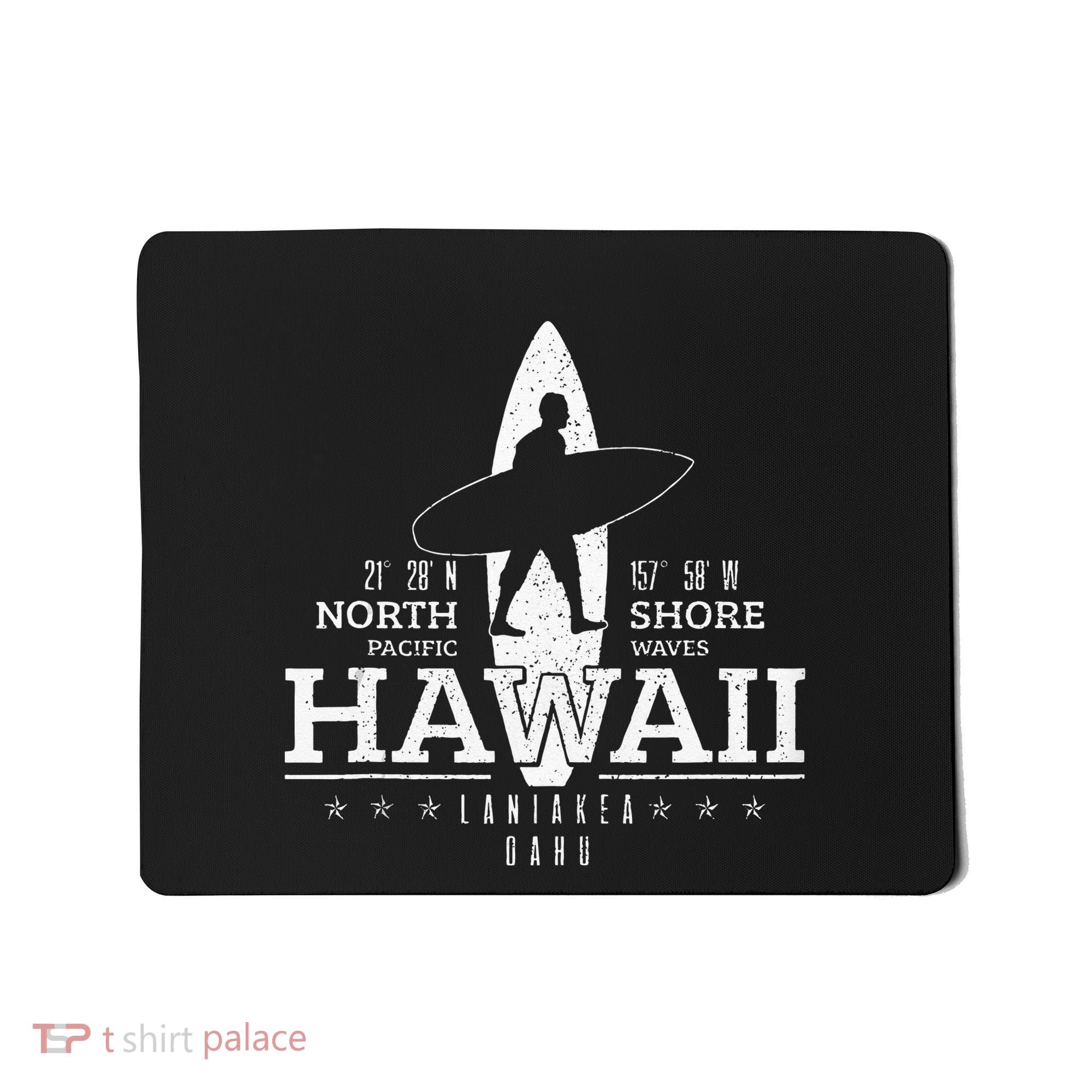Hawaii Surfing Uaho Beach North Shore Surf Surfer Gift Mousepad