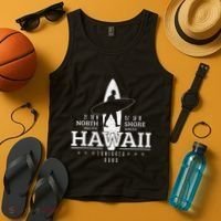 Hawaii Surfing Uaho Beach North Shore Surf Surfer Gift Tank Top thumb 4
