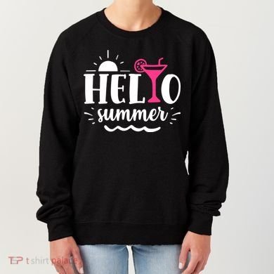 Hello Summer Vacation Fun Women's Sweatshirt