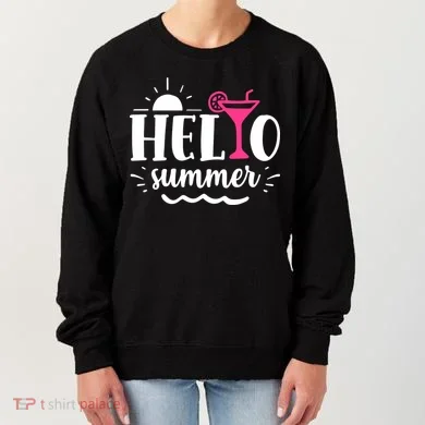 Hello Summer Vacation Fun Women's Sweatshirt