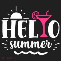 Hello Summer Vacation Fun Women's Sweatshirt thumb 2