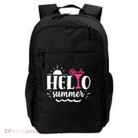 Hello Summer Vacation Fun Backpack thumb 0