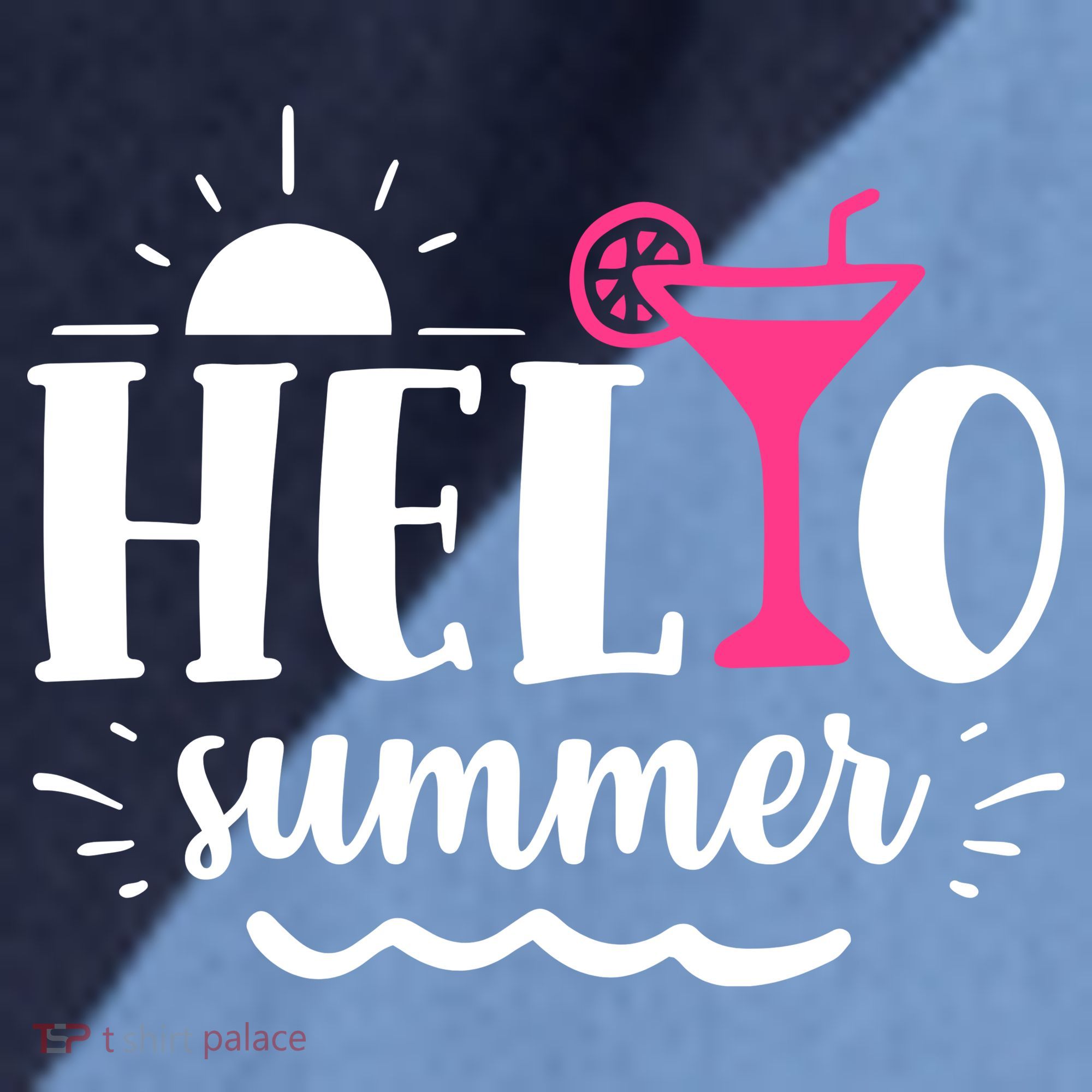 Hello Summer Vacation Fun Raglan Baseball Sleeve Shirt