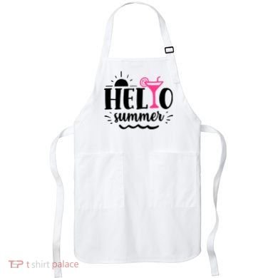 Hello Summer Vacation Fun Apron