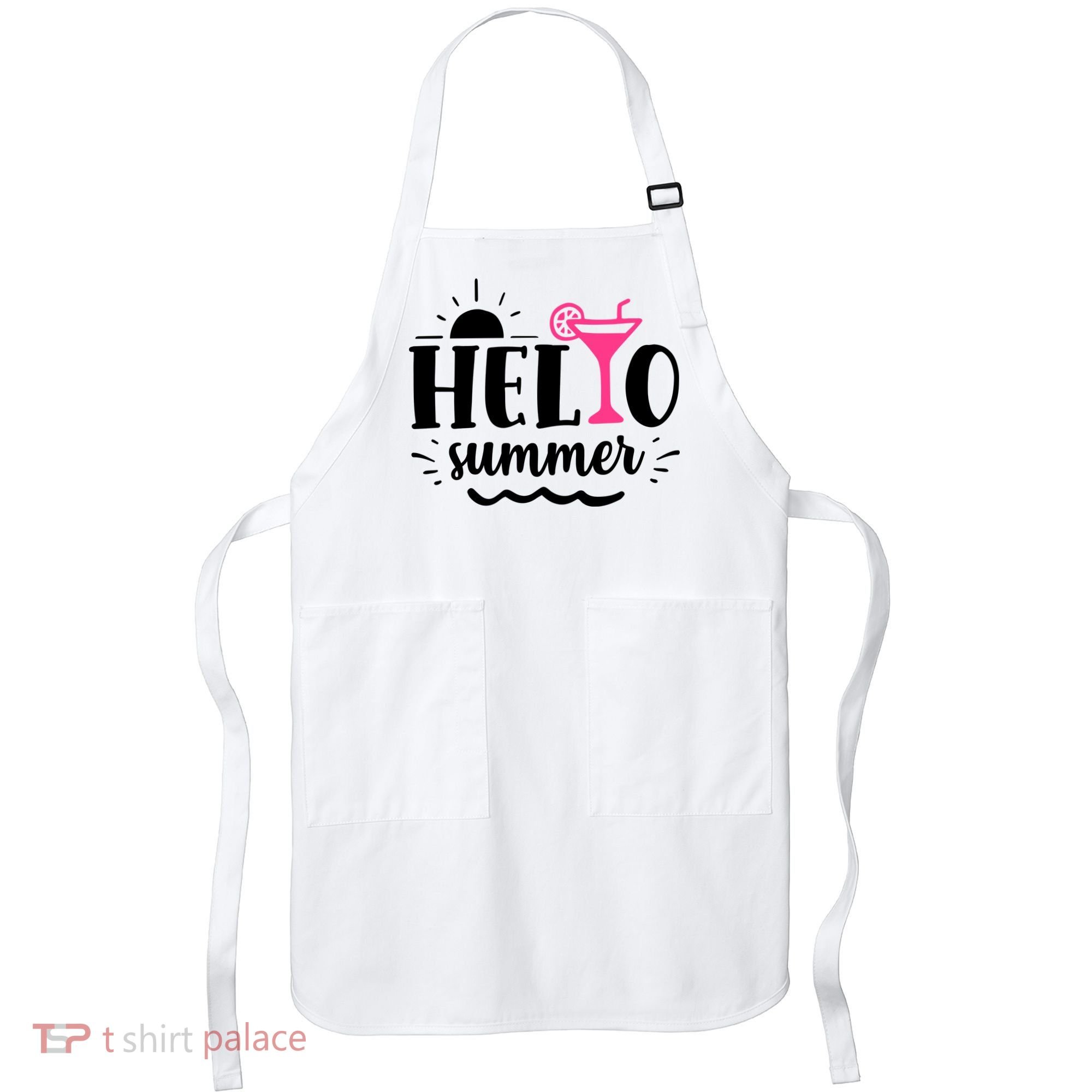 Hello Summer Vacation Fun Apron