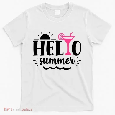 Hello Summer Vacation Fun T-Shirt