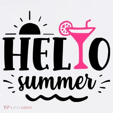 Hello Summer Vacation Fun Women's Perfect Tri Tunic Long Sleeve Shirt