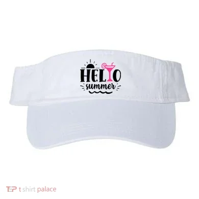 Hello Summer Vacation Fun Visor