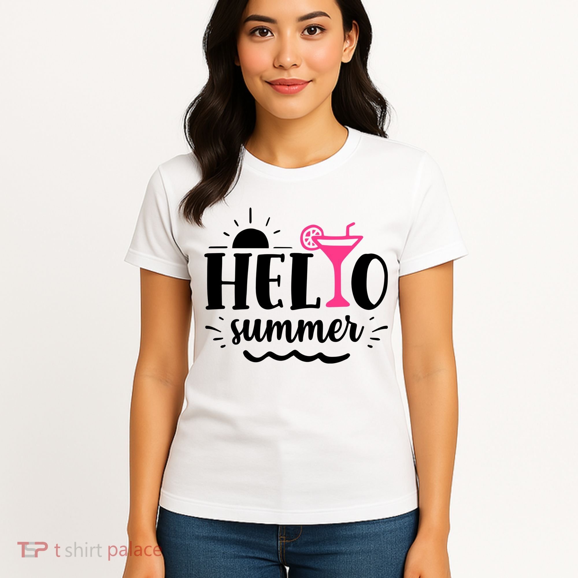 Hello Summer Vacation Fun Women's T-Shirt