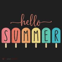 Hello Summer Vacation Ice Cream Popsicle Ice Lolly Beanie thumb 2
