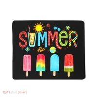 Hello Summer Vacation Ice Cream Popsicle Ice Lolly Gifts Mousepad thumb 0