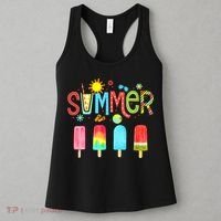 Hello Summer Vacation Ice Cream Popsicle Ice Lolly Gifts Women's Tank Top thumb 3