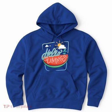 Hello Summer Watermelon Sunshine Hoodie