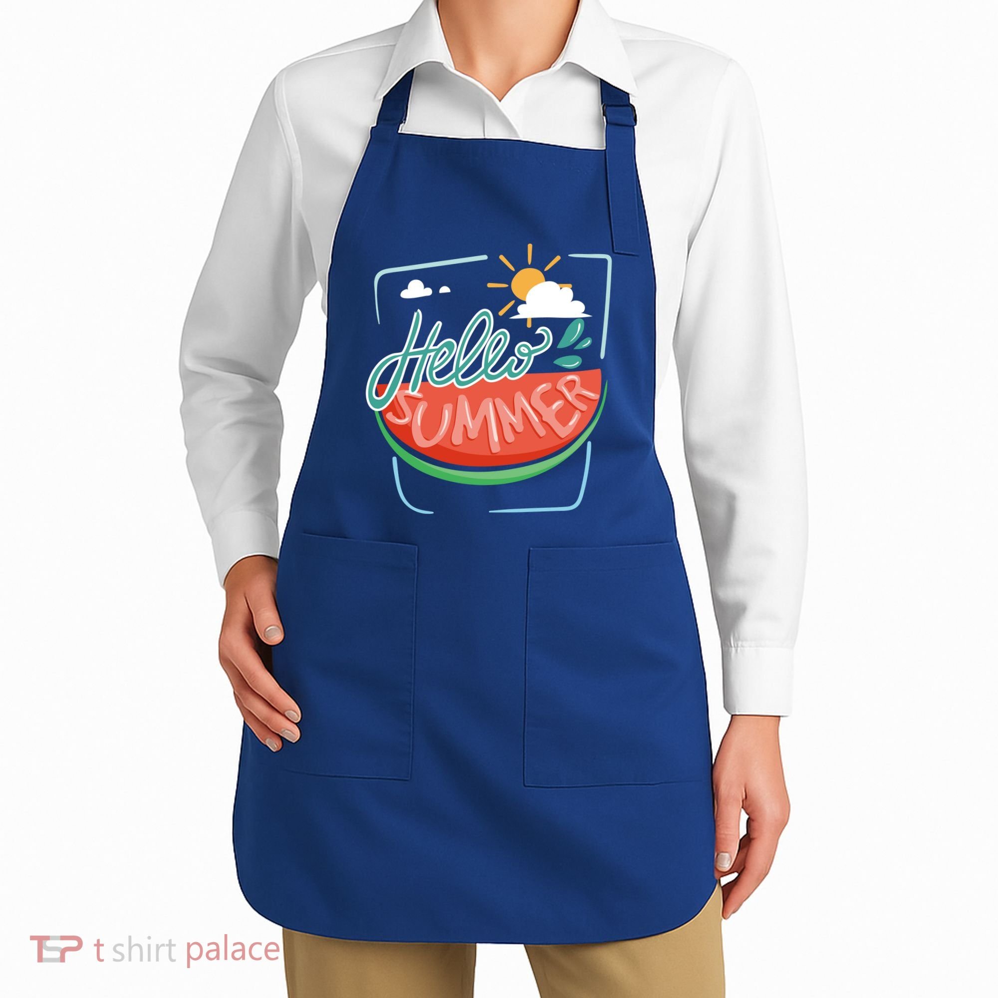 Hello Summer Watermelon Sunshine Apron