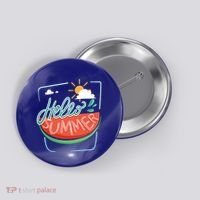 Hello Summer Watermelon Sunshine Button thumb 0