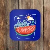 Hello Summer Watermelon Sunshine Coaster thumb 0