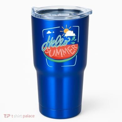 Hello Summer Watermelon Sunshine Tumbler