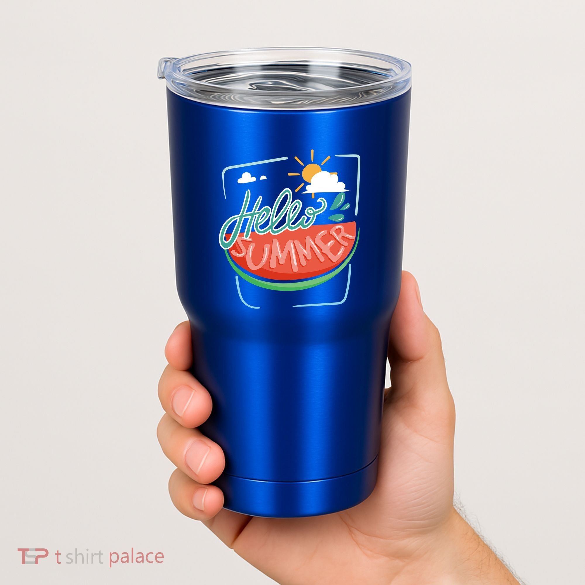 Hello Summer Watermelon Sunshine Tumbler