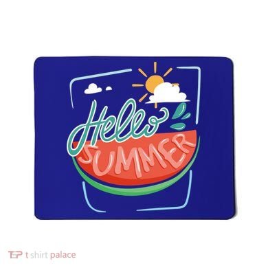 Hello Summer Watermelon Sunshine Mousepad