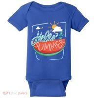 Hello Summer Watermelon Sunshine Baby Bodysuit thumb 0