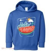 Hello Summer Watermelon Sunshine Toddler Hoodie thumb 0