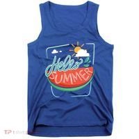 Hello Summer Watermelon Sunshine Tank Top thumb 0