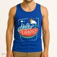Hello Summer Watermelon Sunshine Tank Top thumb 3