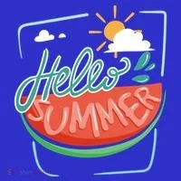 Hello Summer Watermelon Sunshine Women's T-Shirt thumb 6