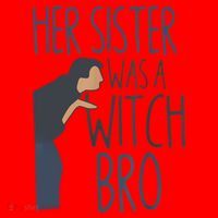 Her Sister Was A Witch Bro Funny Halloween Santa Hat thumb 1
