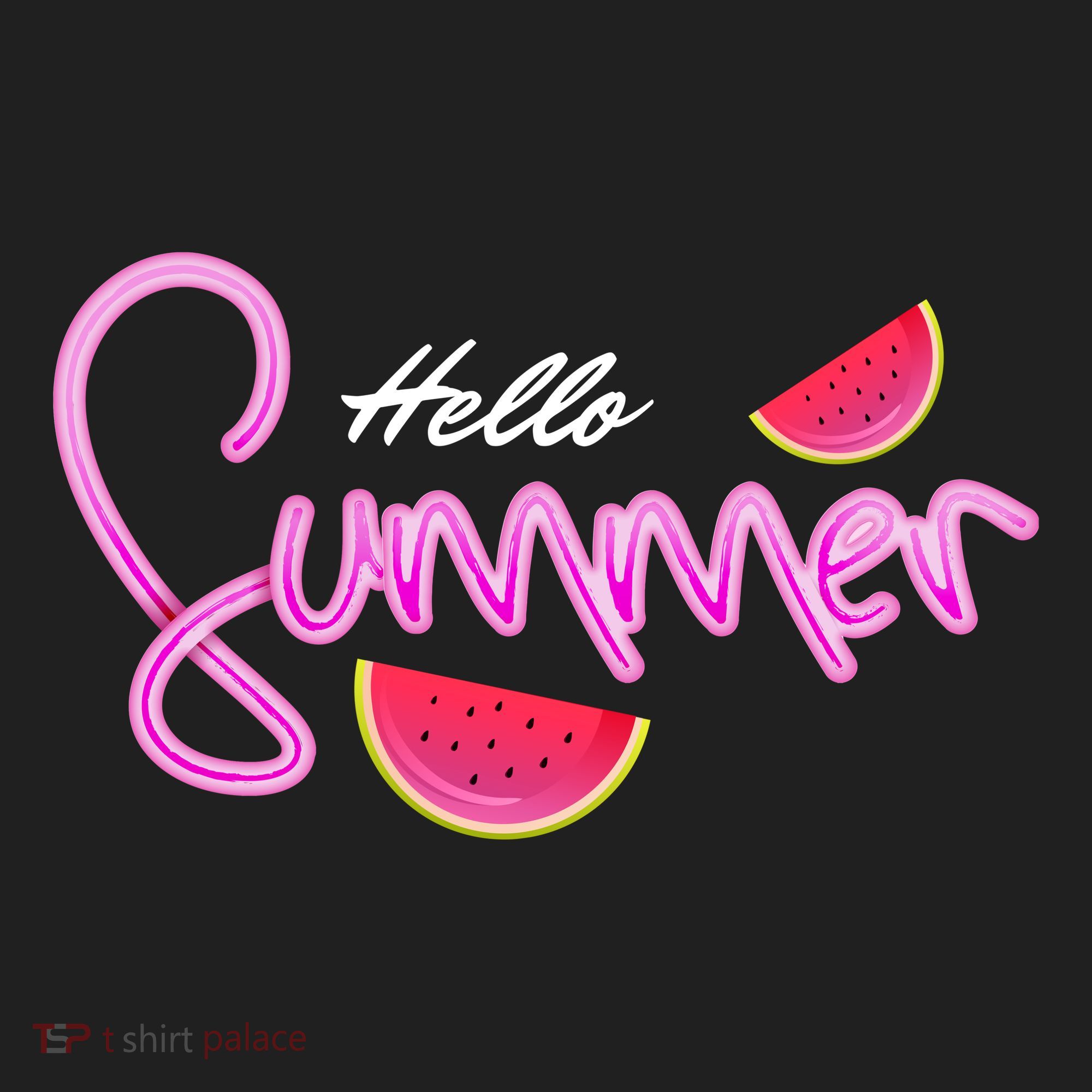 Hello Summer Watermelon Retro Beanie