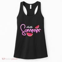 Hello Summer Watermelon Retro Women's Tank Top thumb 0
