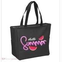 Hello Summer Watermelon Retro Tote Bag thumb 2