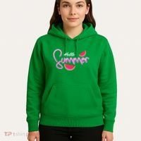 Hello Summer Watermelon Retro Hoodie thumb 5