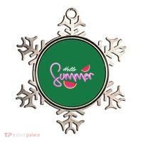 Hello Summer Watermelon Retro Ornament thumb 0