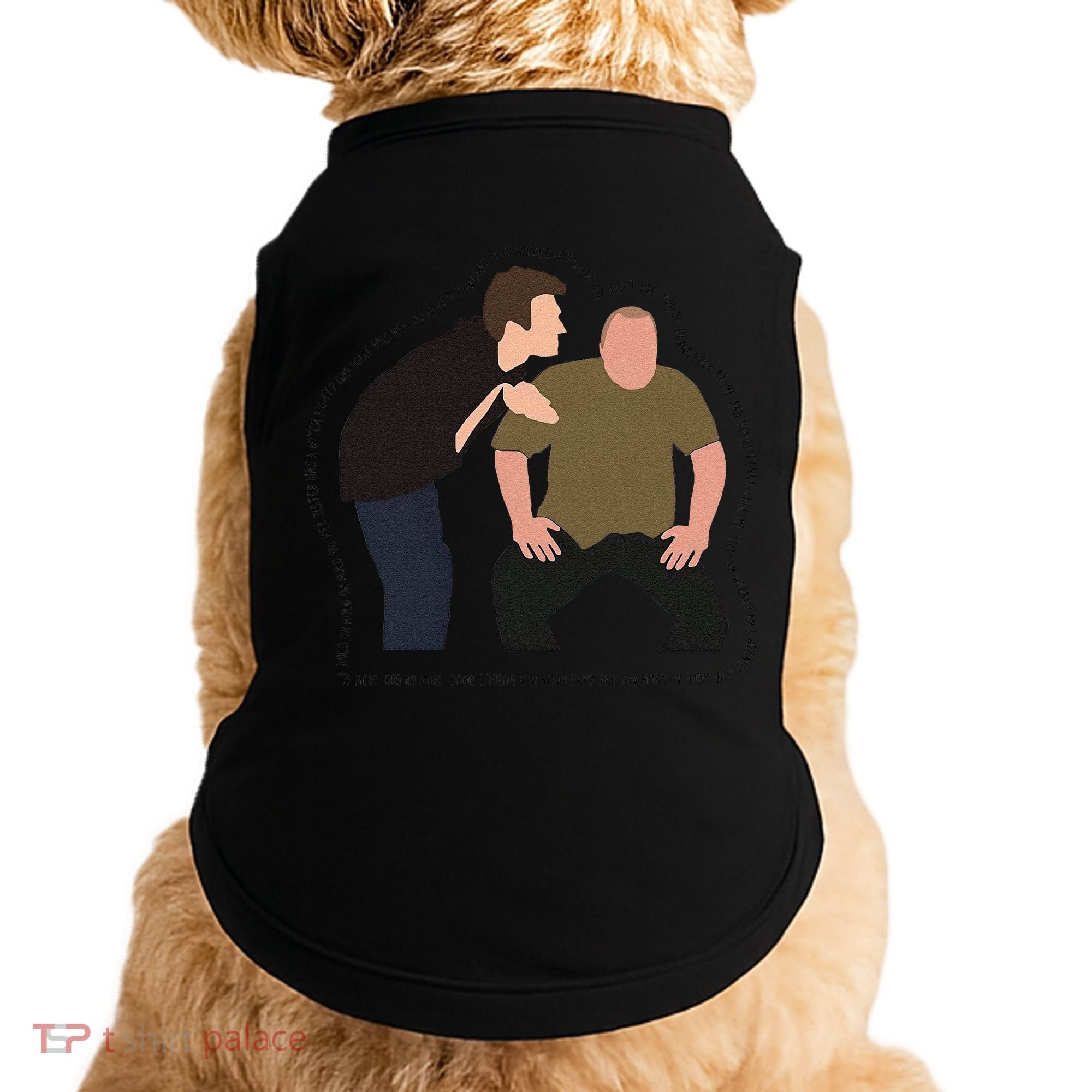 Her Sister Was A Witch Bro Funny Halloween Doggie Tank