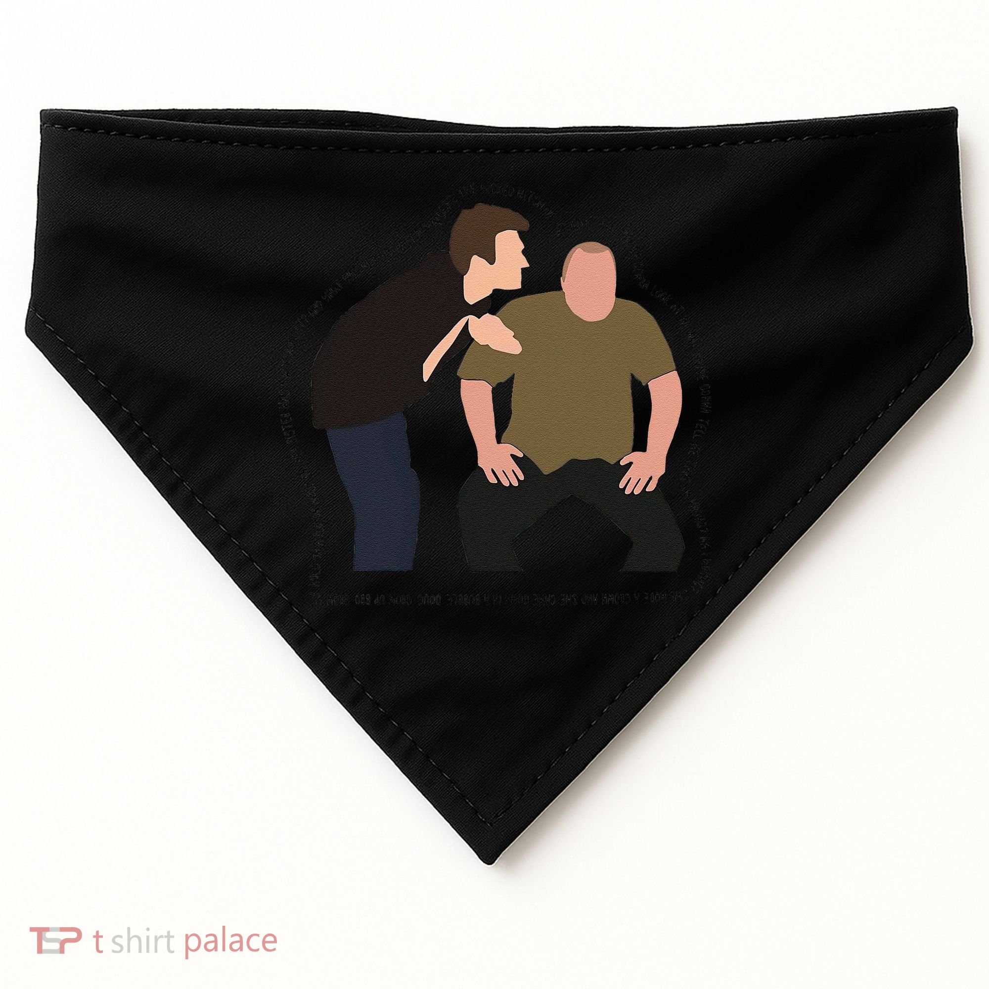 Her Sister Was A Witch Bro Funny Halloween USA-Made Doggie Bandana