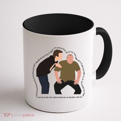 Her Sister Was A Witch Bro Funny Halloween Coffee Mug back