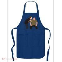 Her Sister Was A Witch Bro Funny Halloween Apron thumb 0