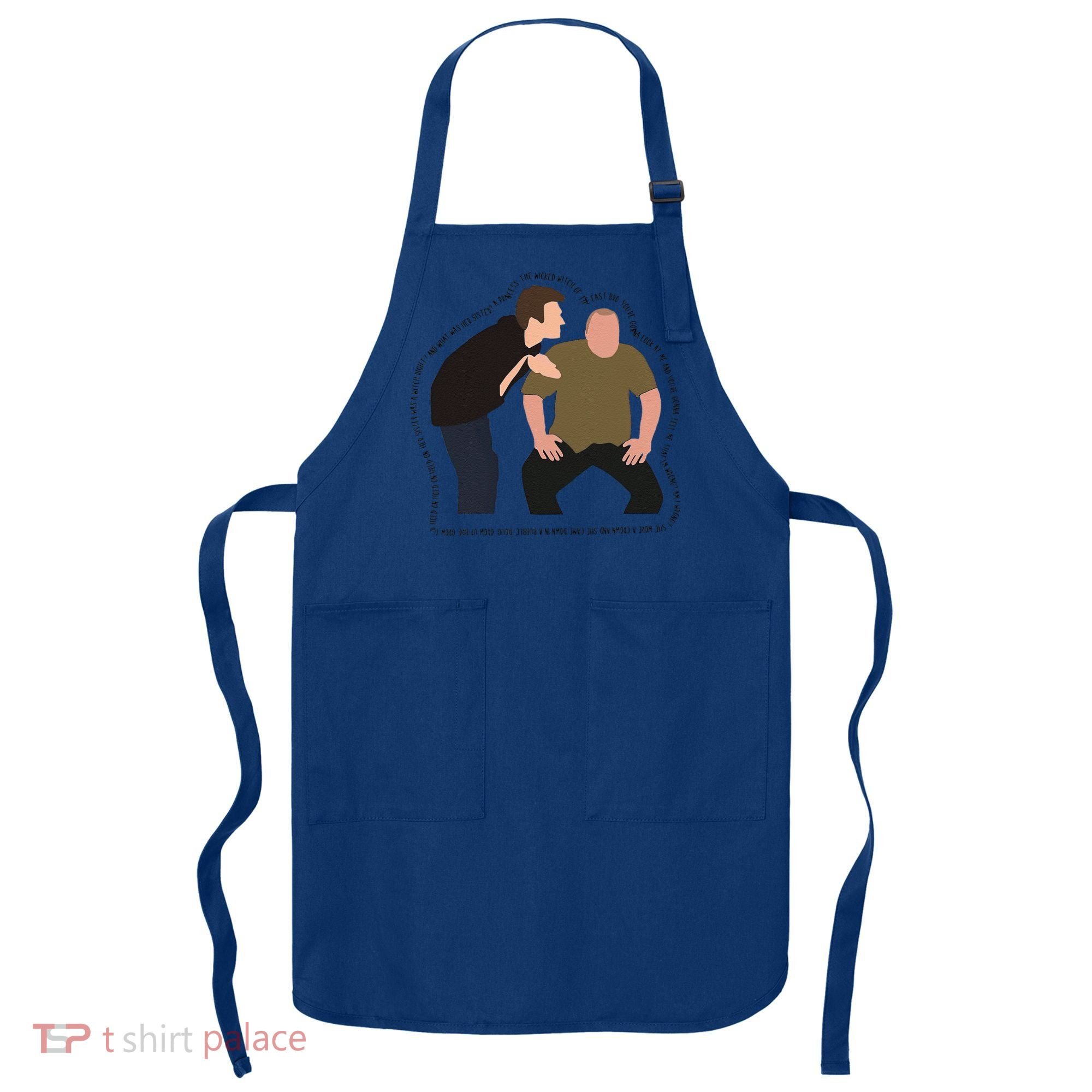 Her Sister Was A Witch Bro Funny Halloween Apron