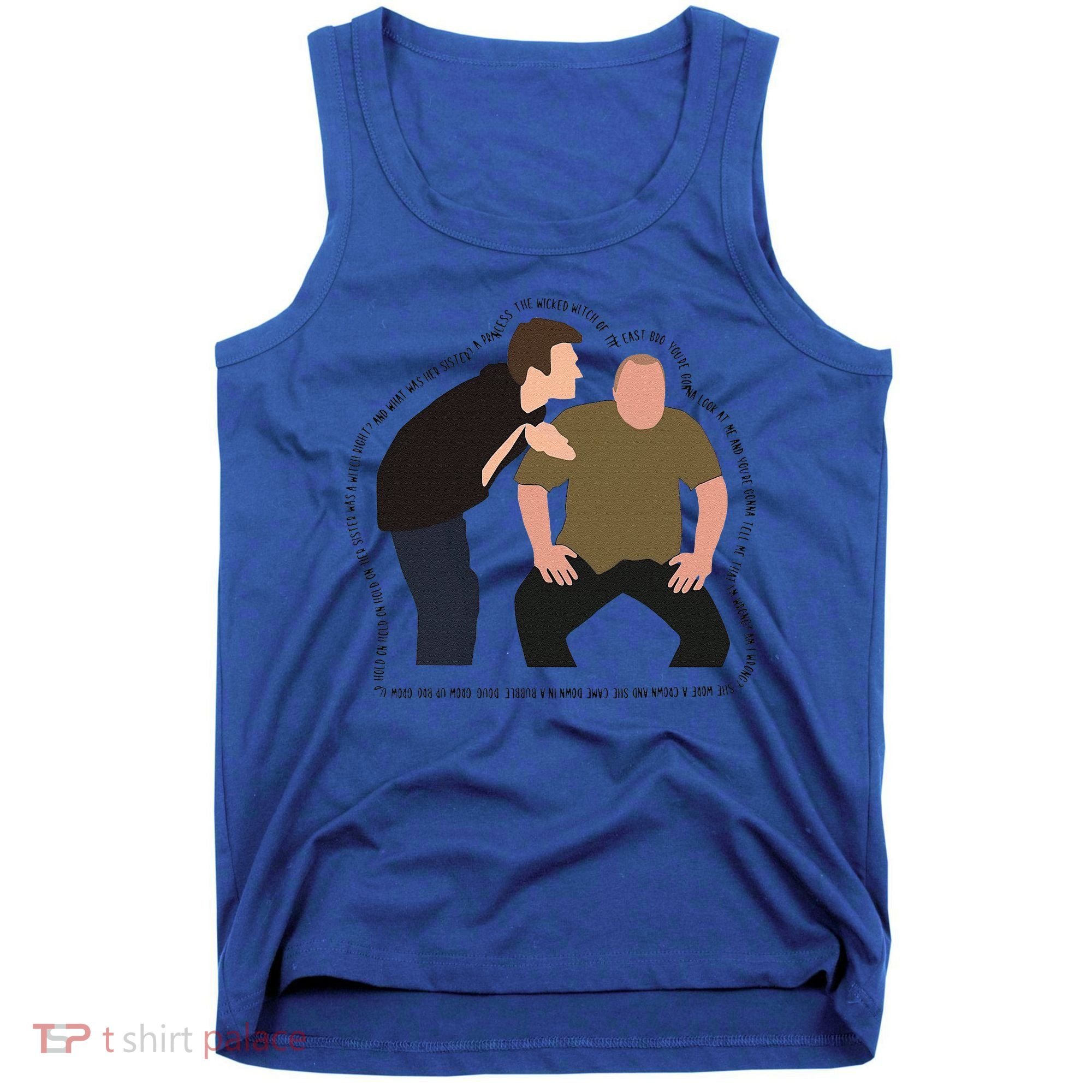 Her Sister Was A Witch Bro Funny Halloween Tank Top
