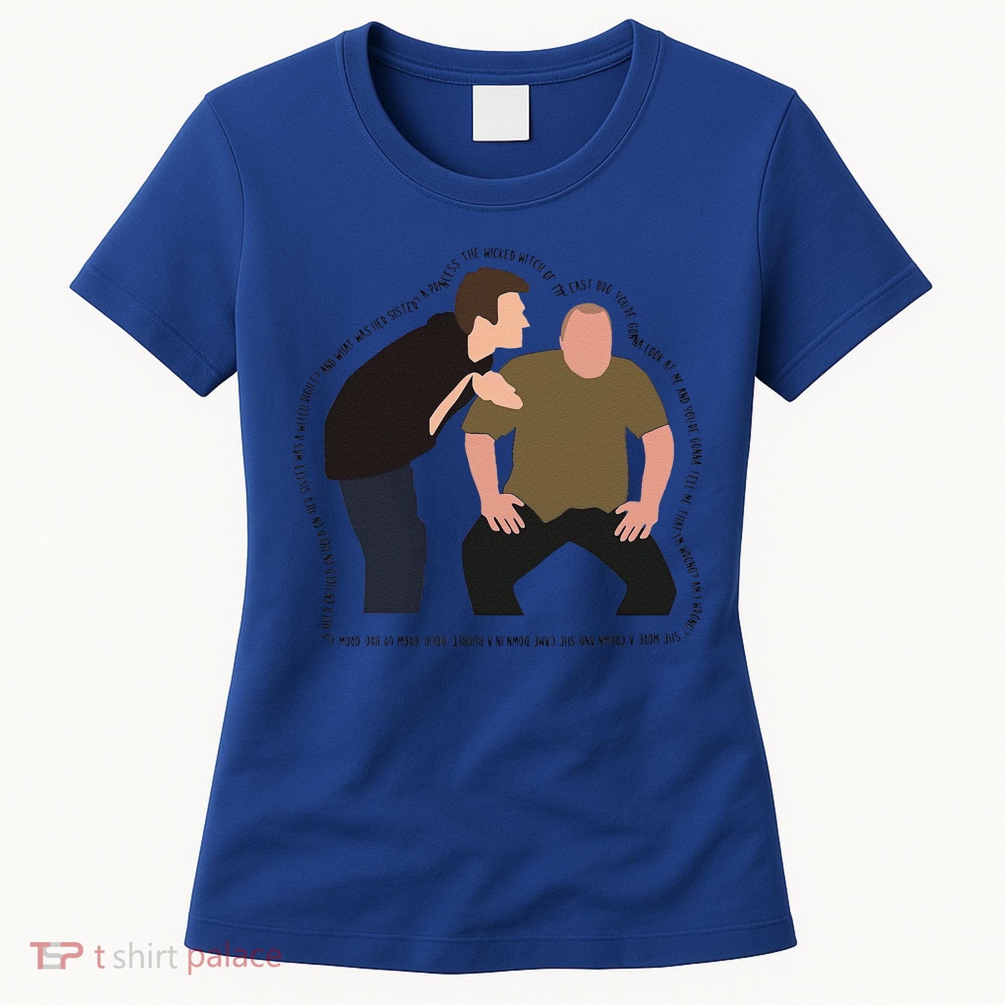 Her Sister Was A Witch Bro Funny Halloween Women's T-Shirt