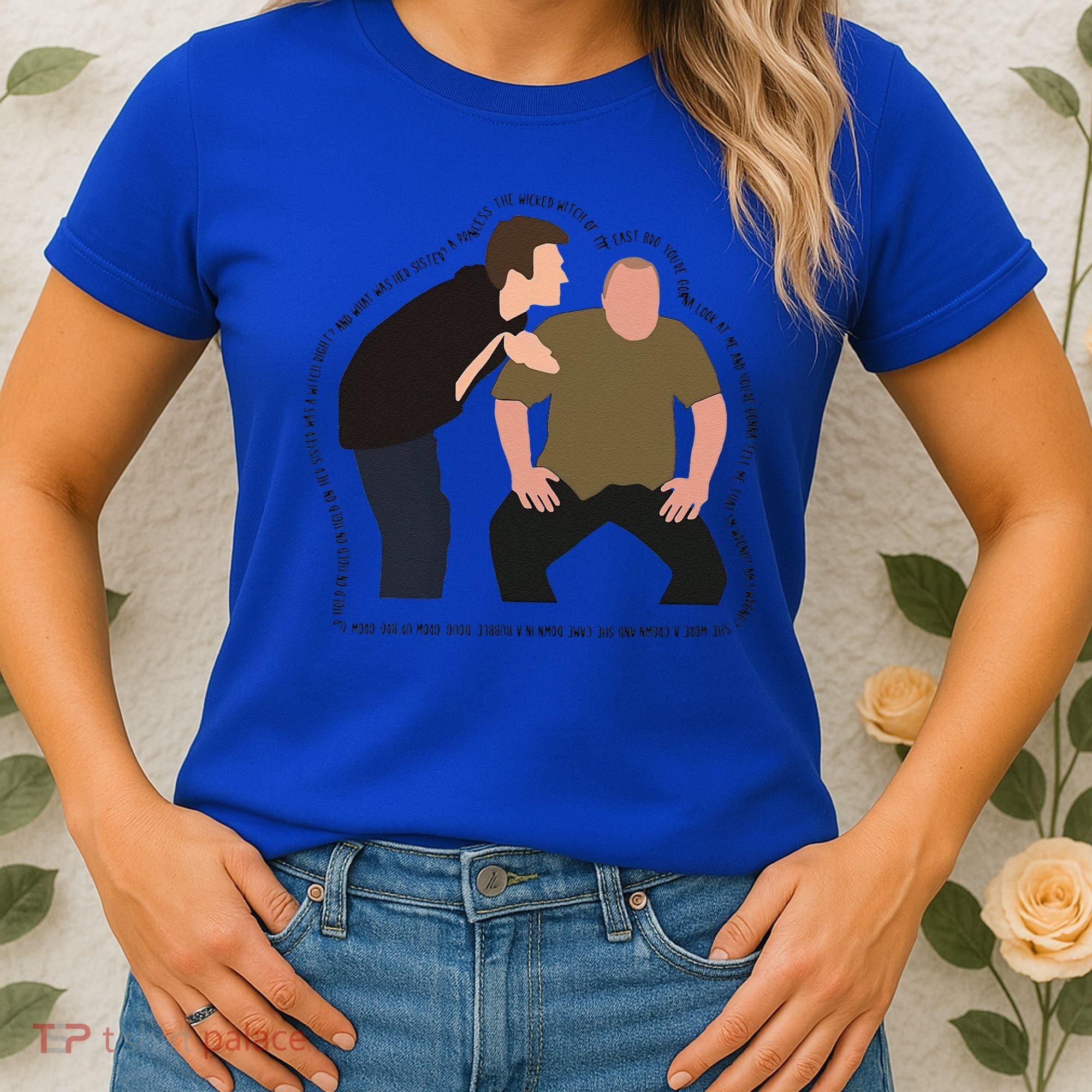 Her Sister Was A Witch Bro Funny Halloween Women's T-Shirt