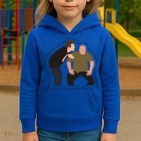 Her Sister Was A Witch Bro Funny Halloween Kids Hoodie thumb 3