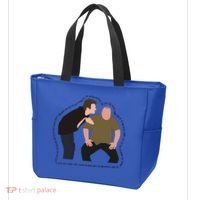 Her Sister Was A Witch Bro Funny Halloween Tote Bag thumb 3